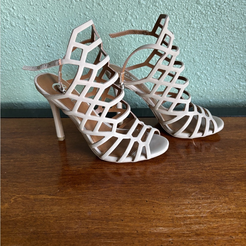 Candie's Nude Heels